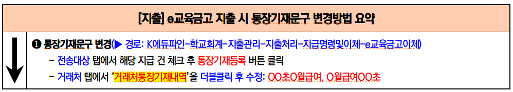 e교육금고 지출 시 통장기재문구 변경방법 요약.png