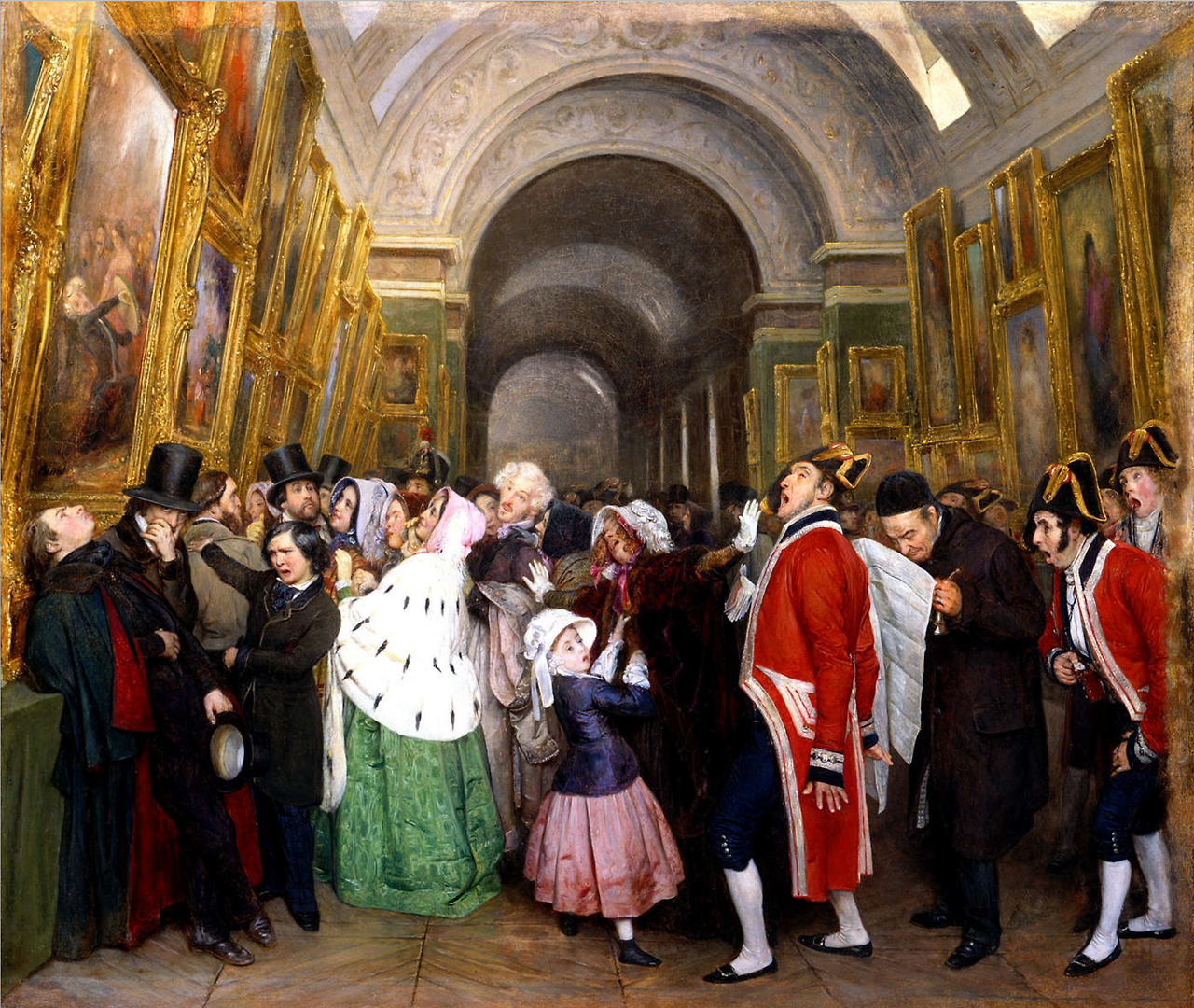 프랑수아 오귀스트 비야르 살롱전에서의 우후 4시 1847.png