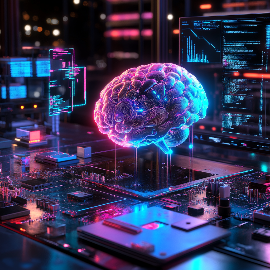 ninefire9_A_cyberpunk_scene_depicting_an_AI_brain_connected_t_5c2c97b7-c90e-4db7-841c-3b7ca4b904e7_0.png
