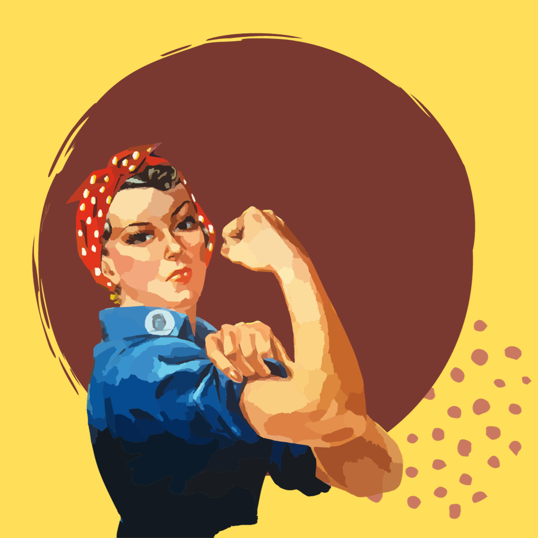 Colourful 8 March Women's Day We Can Do It Instagram Post .png