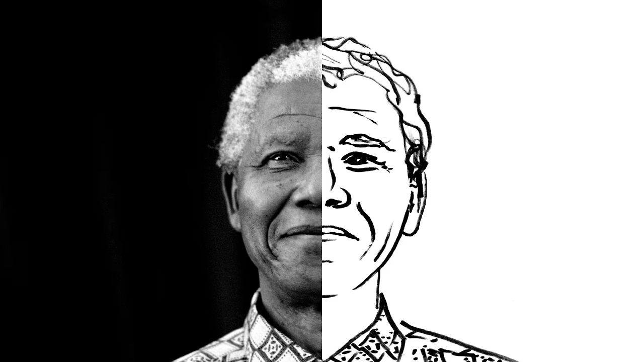 South Africa Nelson Mandela bright and dark sides.png