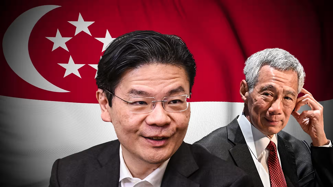 Singapore Lee Hsien Loong to Lawrence Wong.png