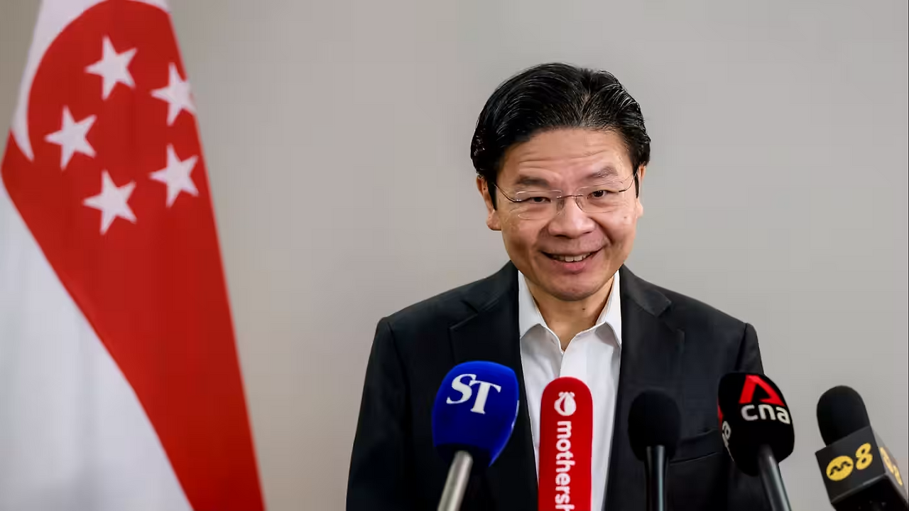 Singapore Lawrence Wong takes over 2024-0515.png