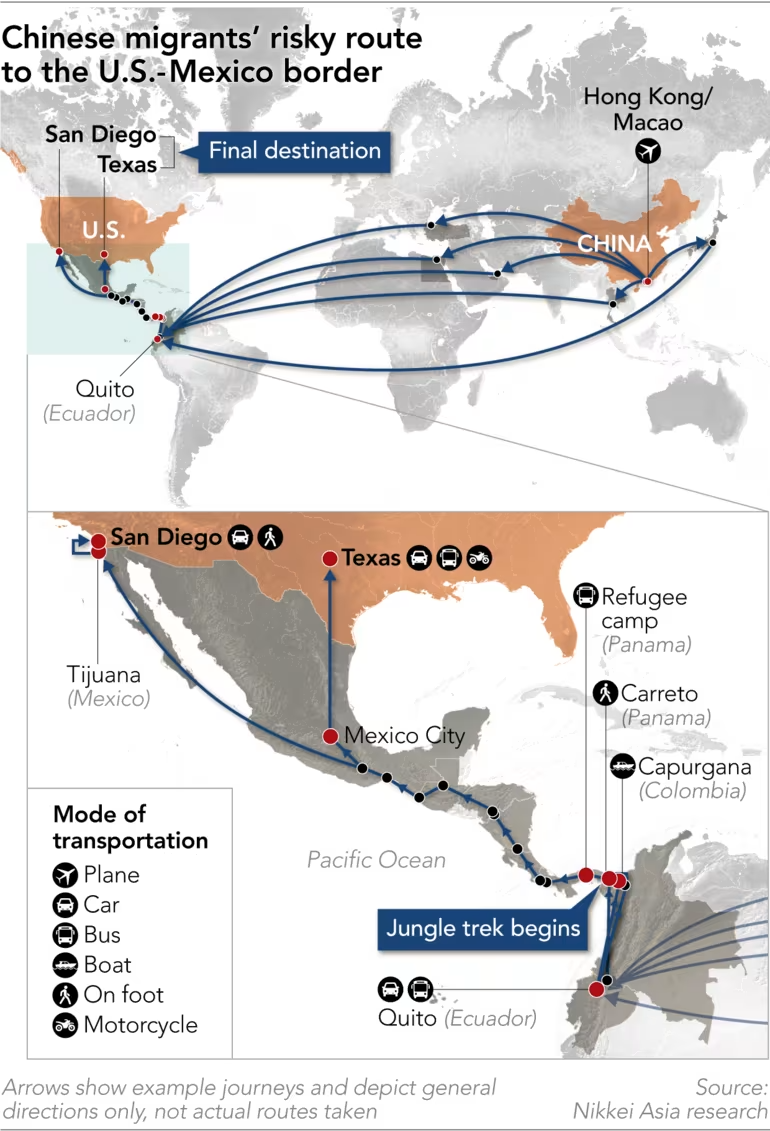 Chinese Immigration routes.png