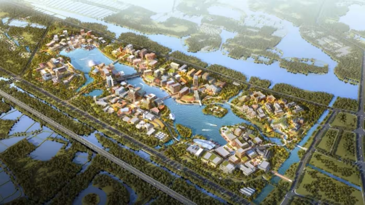 Huawei Shanghai R&D Campus in Qingpu District.png