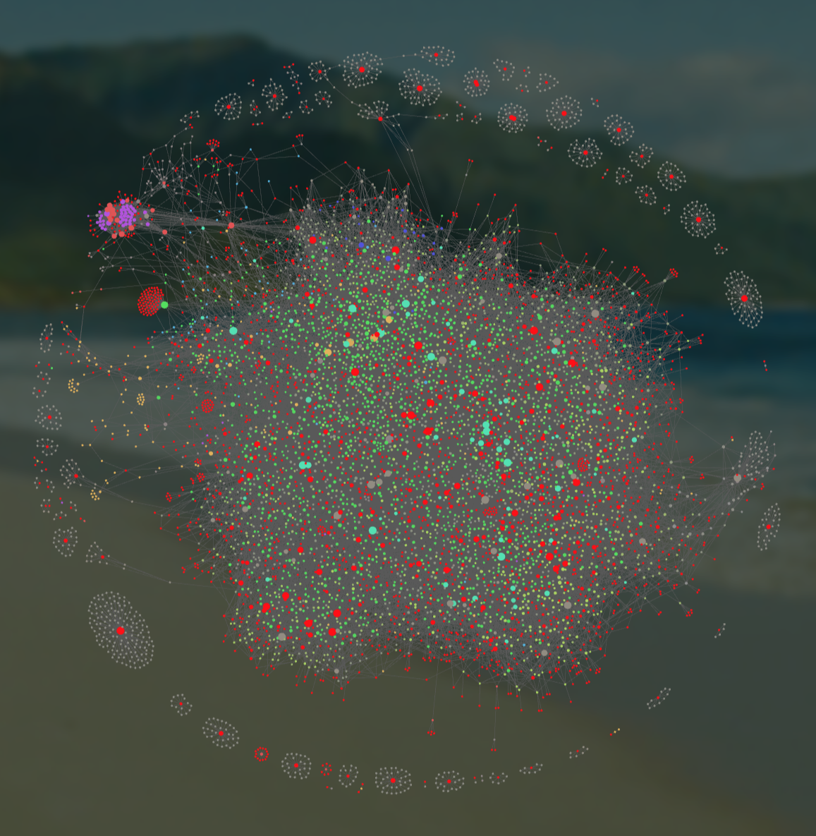 The img - 옵시디언 그래프 뷰, 전체 Vault, 대략 6천개 노트, 미 생성 파일 포함 by Lucy.png