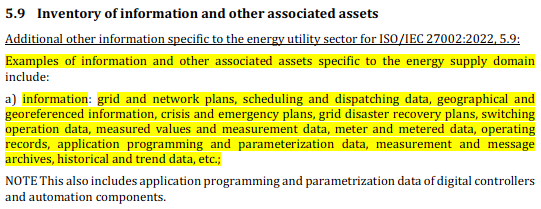 ISO27019 CD 중 5.9 Inventory of information and other associated assets.png