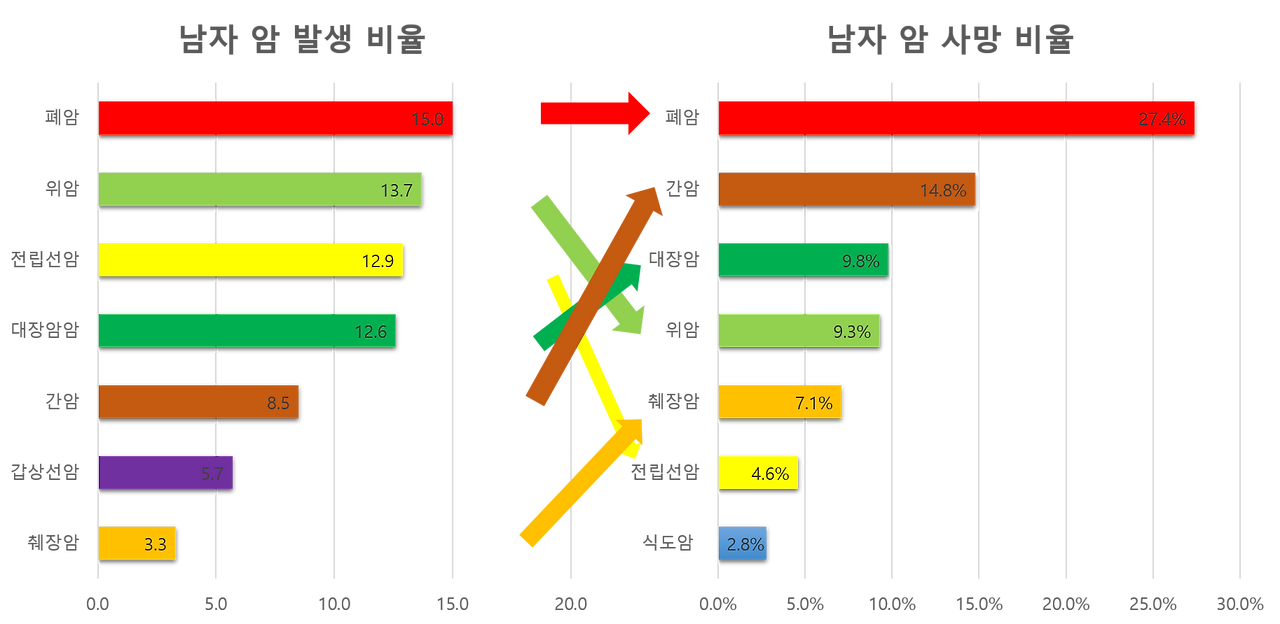 남자 암 발생 및 사망 비율.png