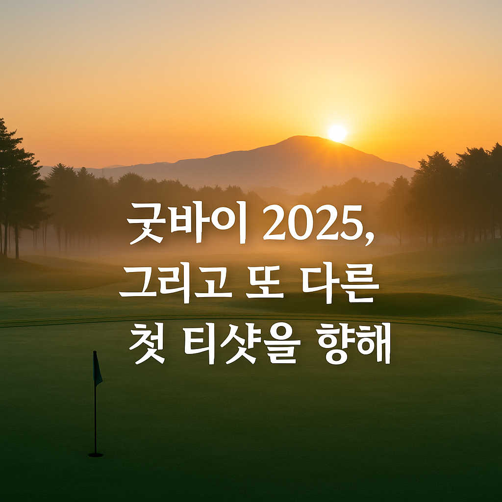 떠오르는 태양과 첫 티샷.png