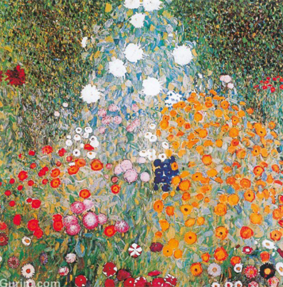 꽃이 있는 정원-구스타프 클림트.png