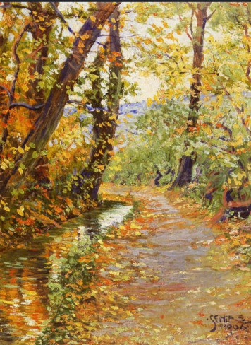 Egon Schiele- Winding Brook#.png