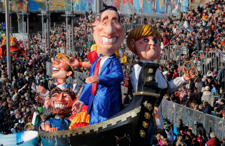 각국 정상들을 해학적으로 표현한 조형물(사진출처=KBS).png