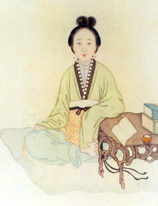 65_청 오삼계 장군이 목숨을 걸고 지켰던 청루기녀 진원원(陳圓圓). 그림 www.baidu.com.com.png