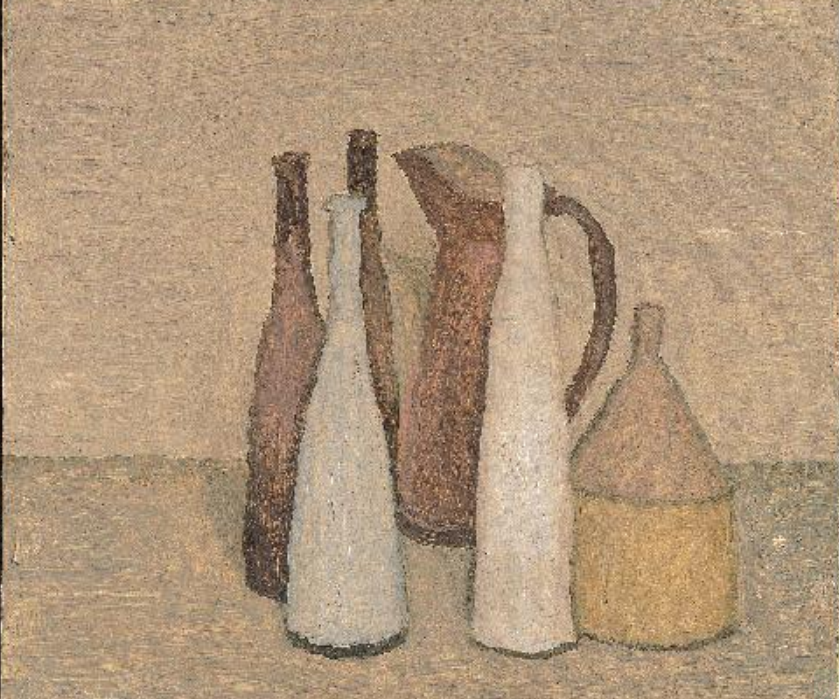 조르조 모란디의 정물 1951.png