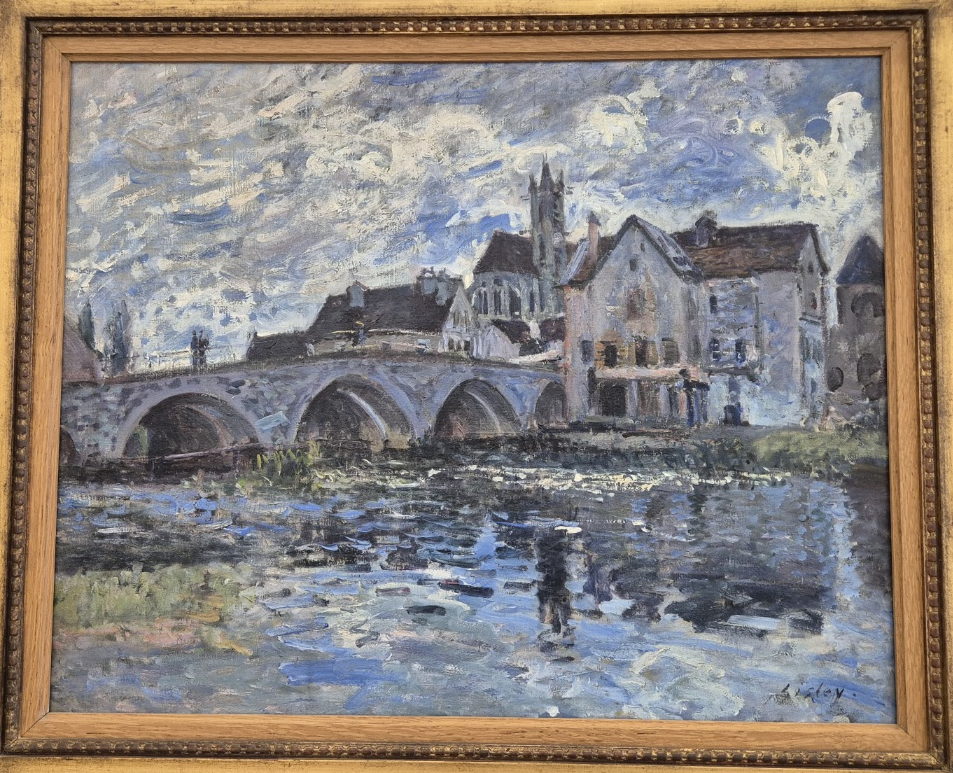 시슬리 풍경 The Bridge in Moret, Storm Effect, 1887.png