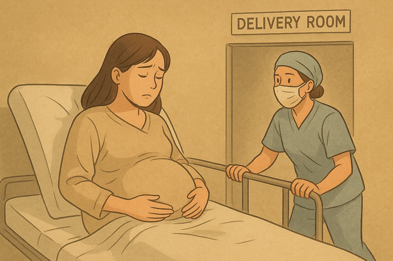 8시간의 진통과 하혈.png