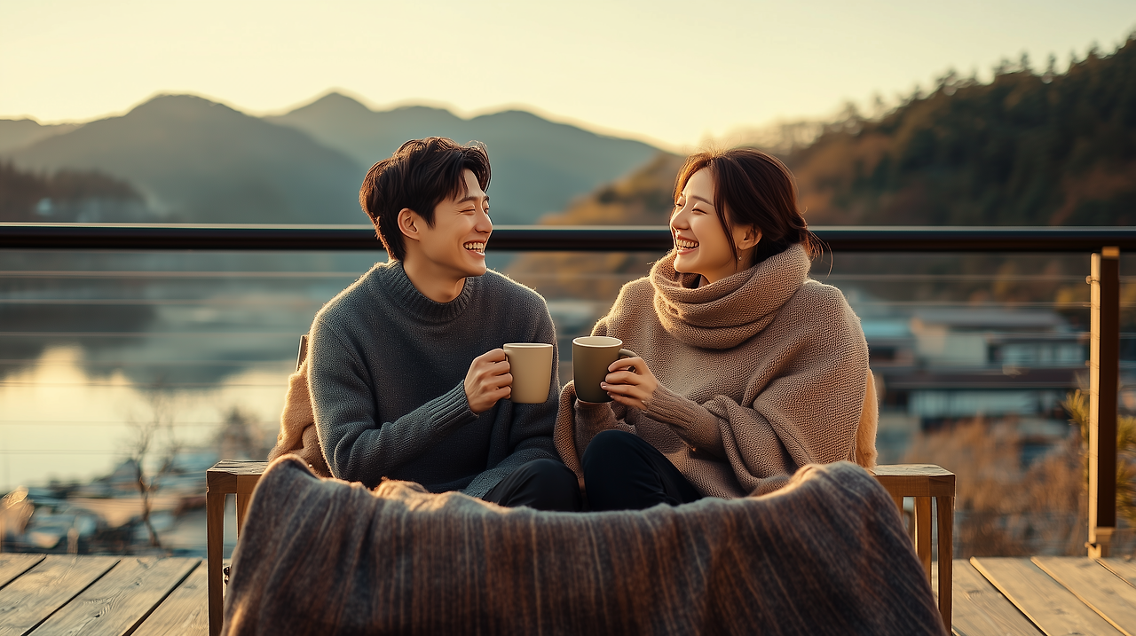 dnfvnsxn_A_Korean_couple_sits_together_on_a_cozy_wooden_deck_ov_89c810c3-bd2f-4e07-b124-a77dd772e974.png