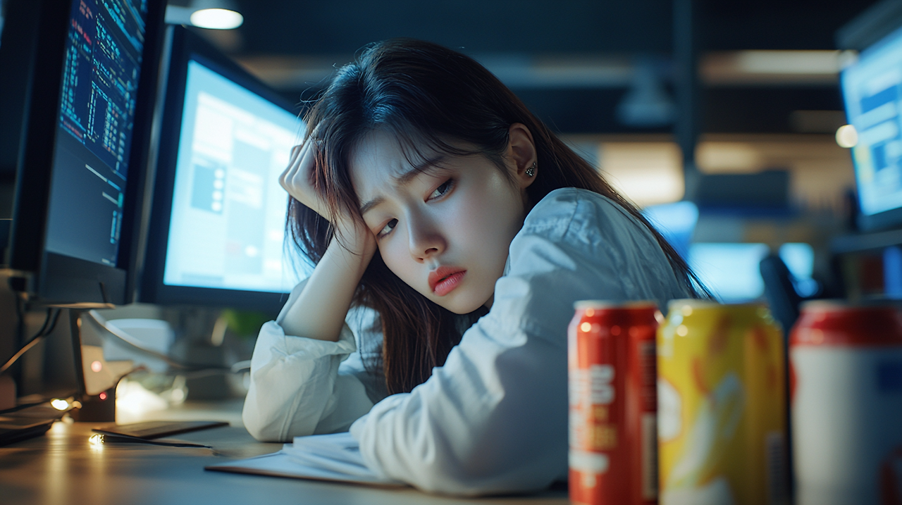 dnfvnsxn_A_young_Korean_female_software_developer_leans_on_he_1c3f1c8f-3fd1-4229-9879-238e67758b1e_2.png