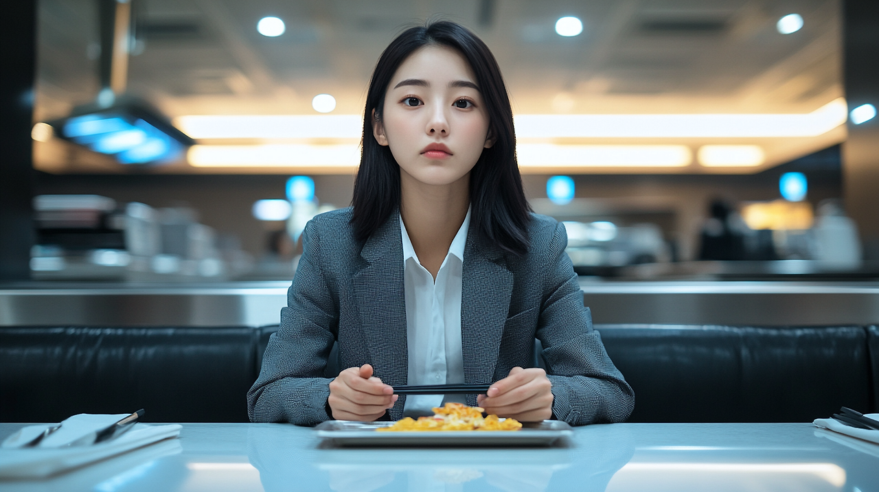 dnfvnsxn_A_beautiful_young_Korean_woman_sitting_alone_at_a_cl_7dfe4acd-9c5b-4e4c-96cf-b222bd1618bc_1.png