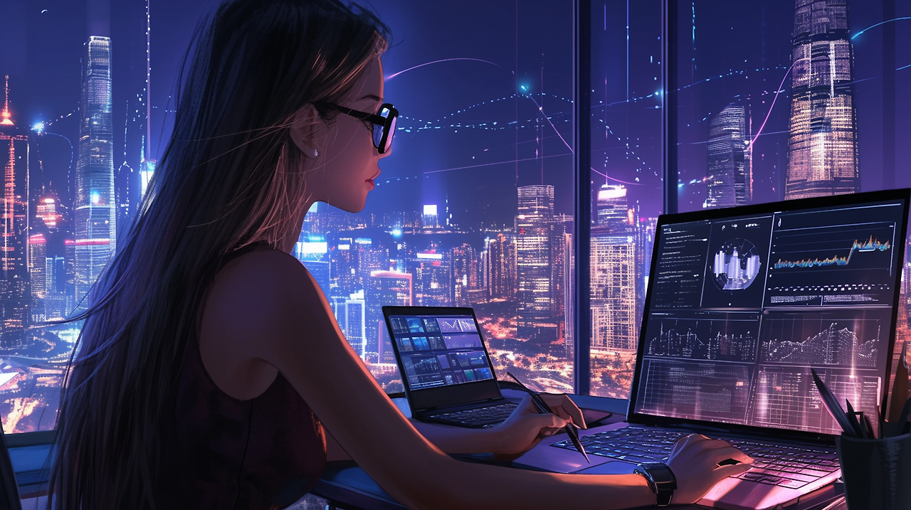 Beautiful Woman with Long Hair (1).png