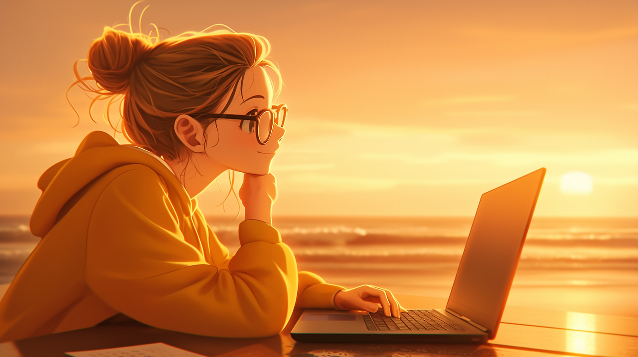bothread_A_beautiful_young_woman_wearing_glasses_is_working_o_a82f926c-1622-4f21-85f1-240194b6ec63_0.png