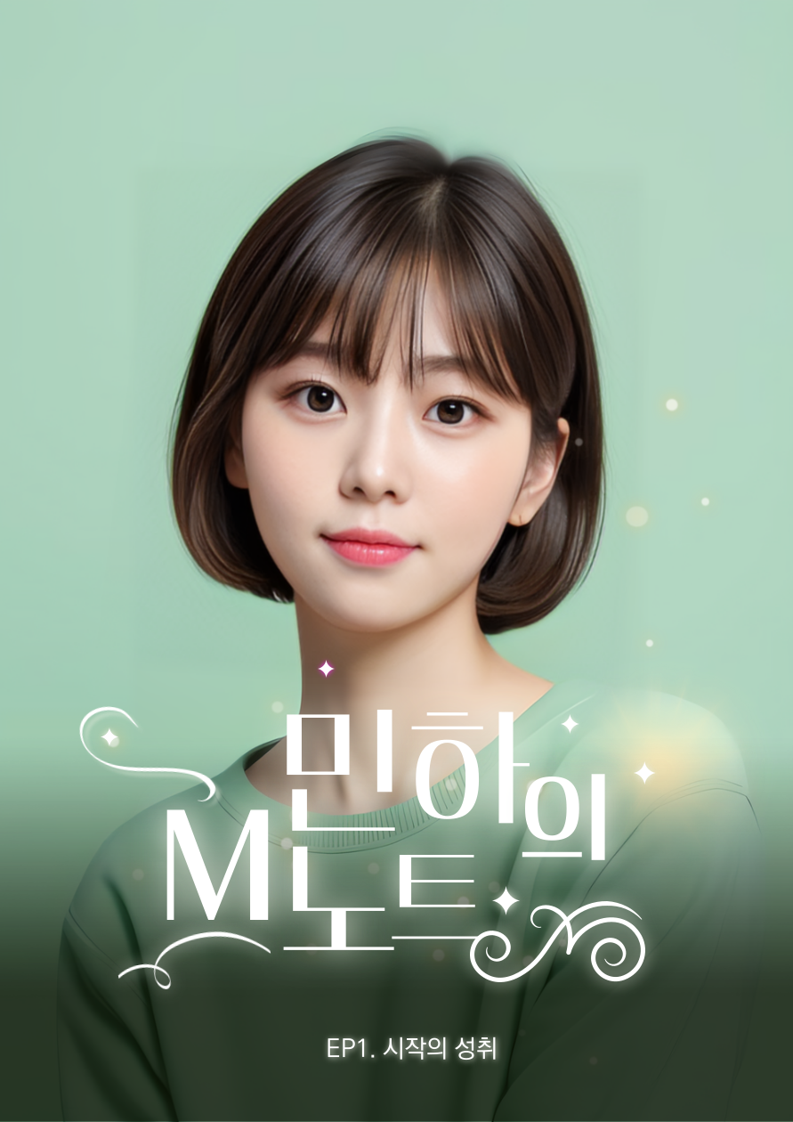 [웹소설] 민하의 M노트, 시작의 성취 EP1.png