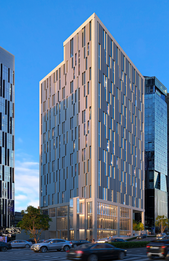 [사진 설명 1] (주)도산대로PFV가 서울시 강남구 도산대로 일대에서 개발 중인 복합시설 조감도 (사진 제공=마스턴투자운용 브랜드전략팀).png