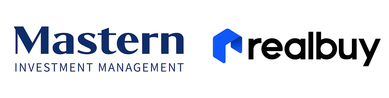 [사진 설명1] 마스턴투자운용-리얼바이 로고 (사진 제공=마스턴투자운용 브랜드전략팀).png