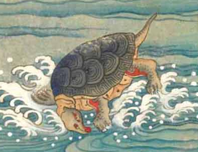 십장생도(창덕 6446) 거북 확대.png