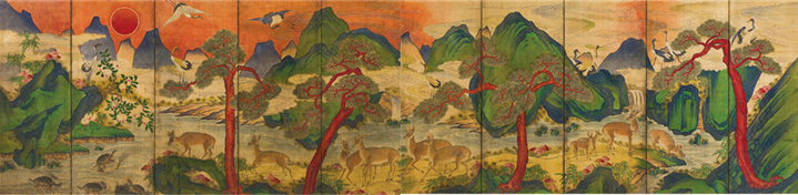 십장생도10폭(개인소장,도 50).png