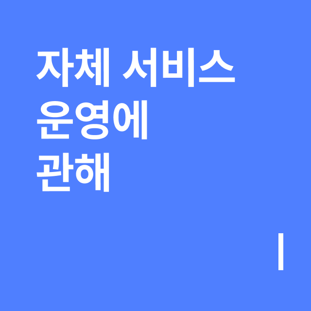 자체 서비스 운영에 관해.png
