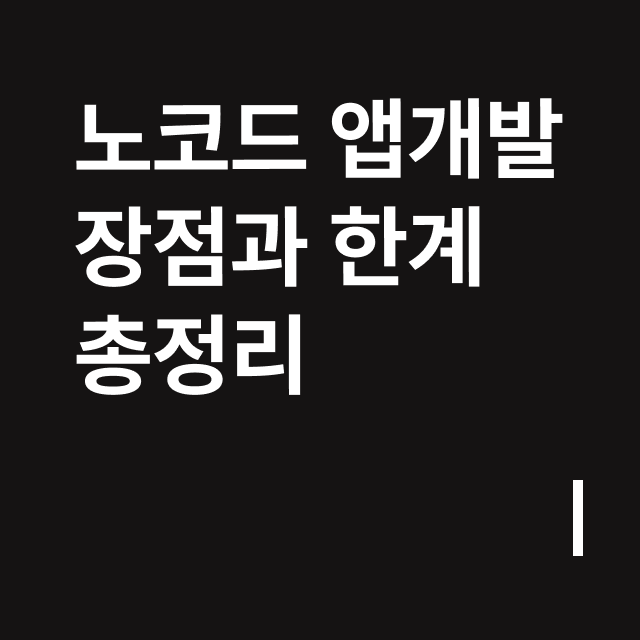 노코드 앱개발 장점과 한계 총정리.png