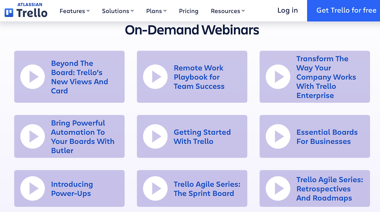 트렐로의 고객맞춤 온보딩 웨비나 콘텐츠.png