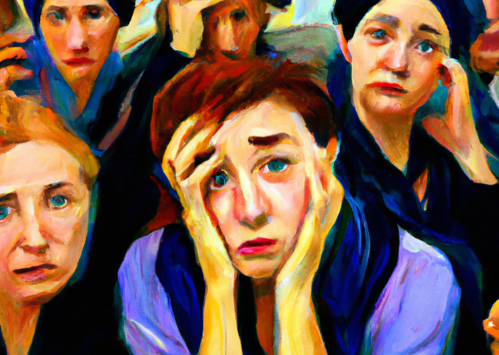 DALL·E 2022-10-28 17.05.28 - van gogh style painting of  many designers with a lot of worries.png