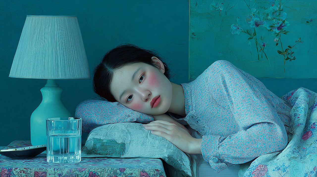 miamehere_realistic_photo_of_a_young_Korean_woman_lying_in_be_c68bdb21-3a13-4e61-a0e6-25ff1959c07b_2.png