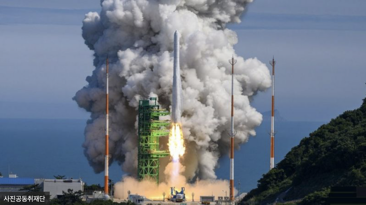누리호 2차발사 성공 2-22.6.21_BBC뉴스 코리아 보도사진1(최종).png