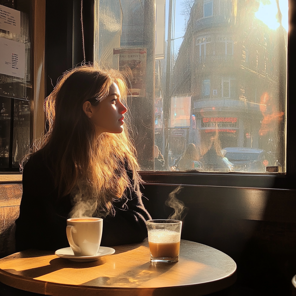 amorfati1566_A_woman_sitting_by_a_sunlit_caf_window._--v_6.1_3a05591d-9b67-4a1b-9d5d-00f04156979a_1.png
