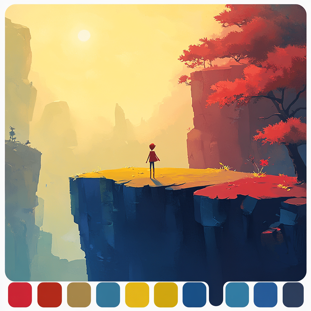 amorfati1566_a_bold_color_palette_for_an_adventure_game_app_w_487ea991-52f6-4933-b60c-8a813b50f319_0.png