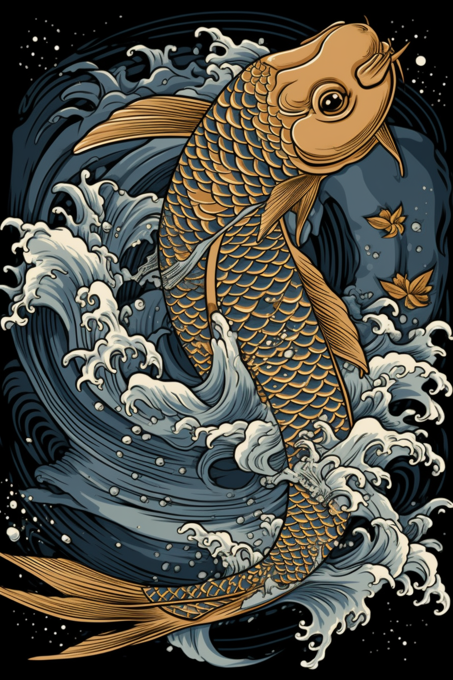 amorfati1566_Tattoo_design_subject_Koi_fish_swimming_upstream_cc552f19-4625-4292-ba9b-0bd971b9d4f6_1.png