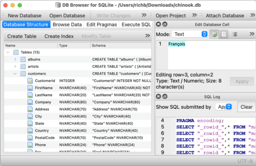 DB Browser for SQLite 다운로드