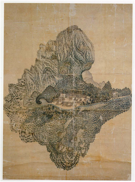 통도사 실경산수화.png