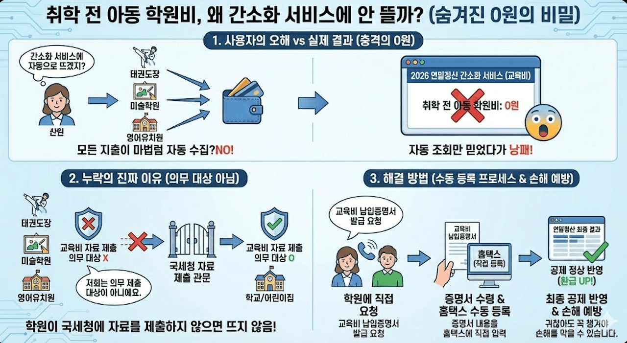 2026 연말정산 간소화 서비스 누락 항목 해결법: 안경·의료비·학원비 직접 등록하기00010.png