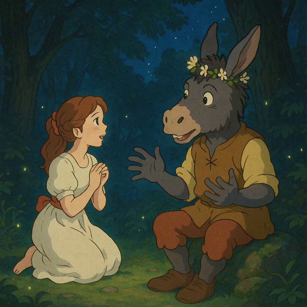 밤의 숲 속 꿈의 만남.png