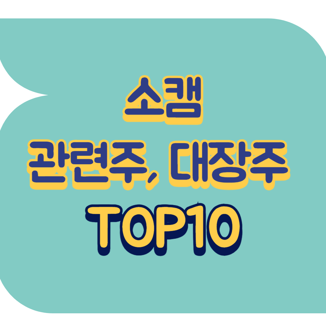 소캠 관련주.png