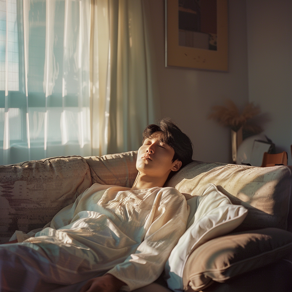 parkhwanyi_A_young_Korean_dad_waking_up_from_a_dream_on_a_sofa__cd87211f-0e24-4fb4-9750-e221d774a667.png