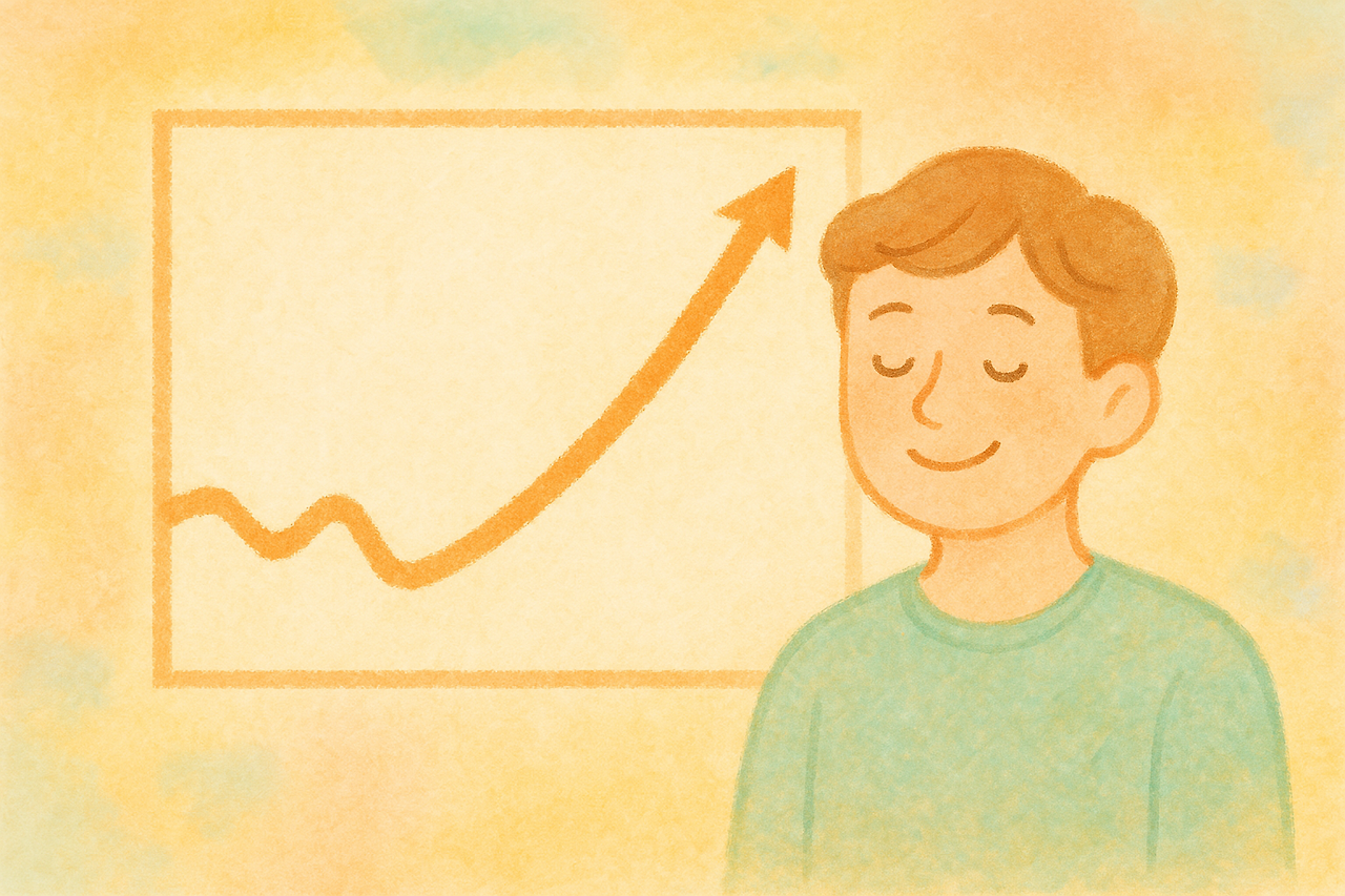 따뜻한 파스텔 톤의 그림으로, 하락 .png