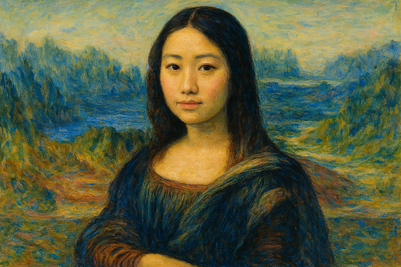 한국 여성 모나리자_모네.png