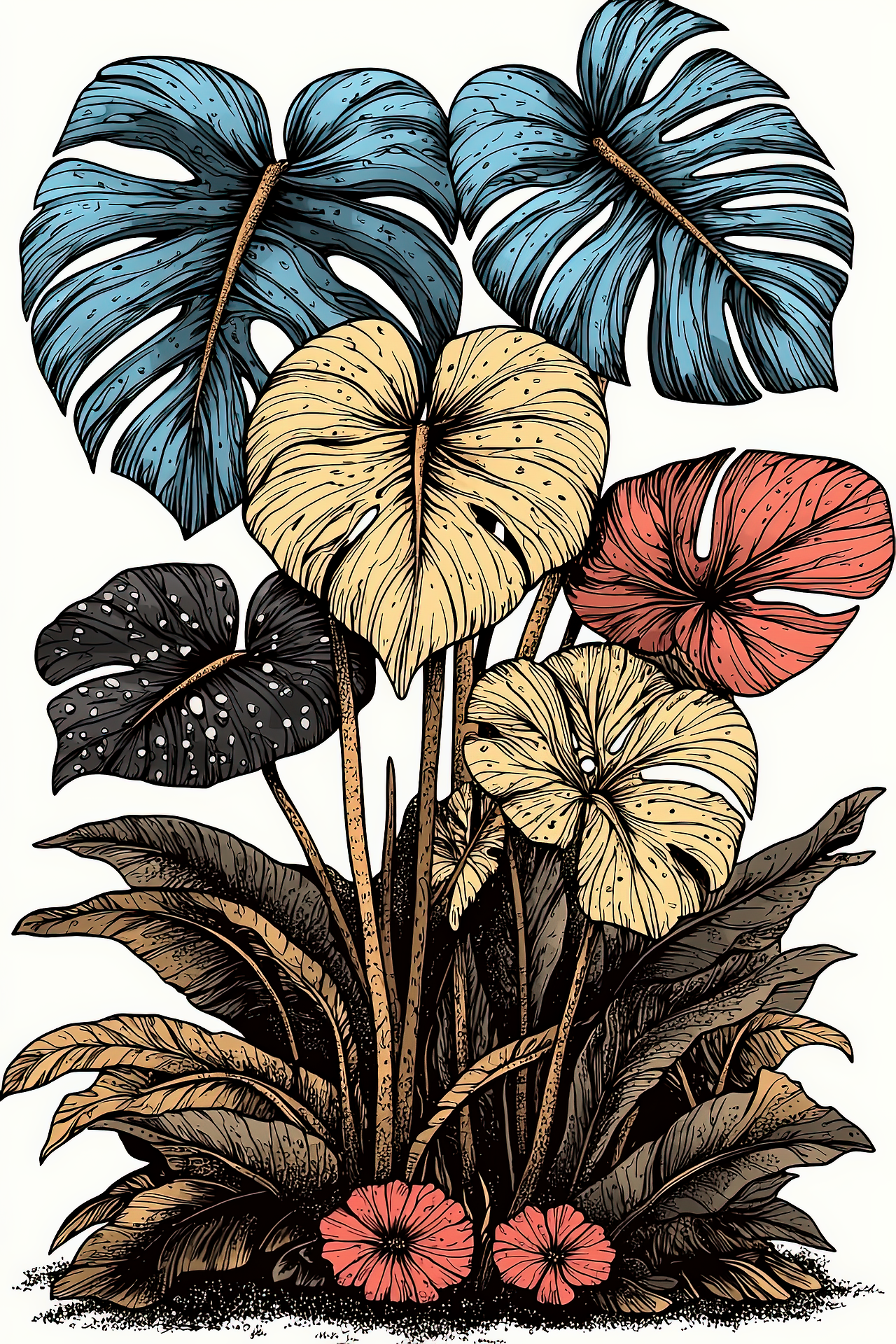 vintage-botanical-prints-026Monstera__Palm_Combo.png