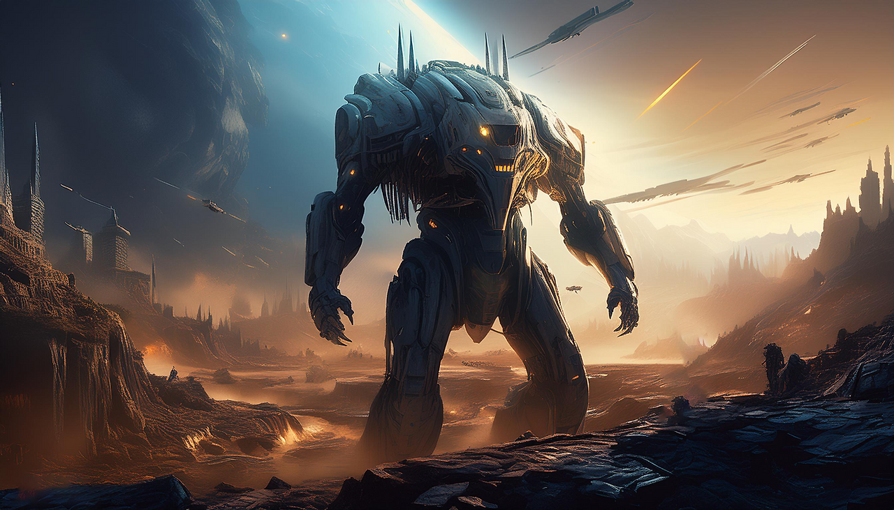 Firefly 인간이 만들고 조종하던 로버트가 어느 날, 인간세계를 정복하고 조종하며 인류를 파멸시키고 지구를 멸망시키는 SF영화의 장면 사진 43223-cp.png