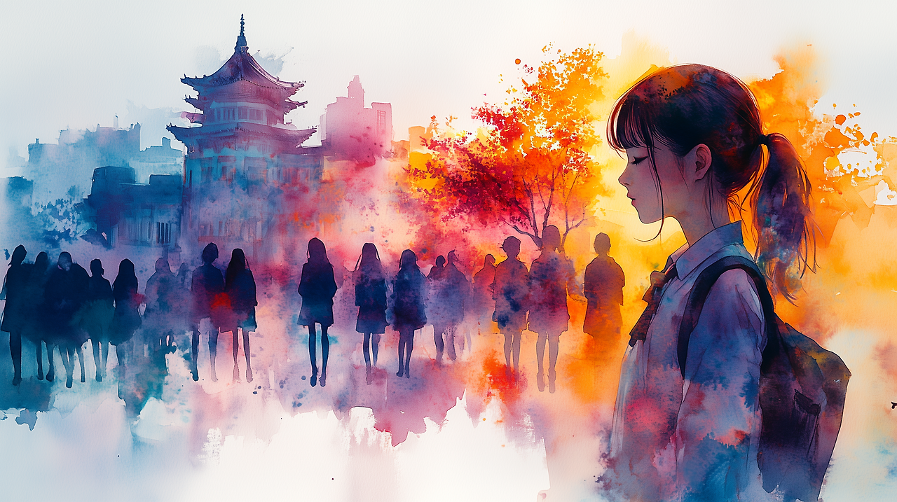 u4827624198_A_surreal_watercolor_painting_of_a_Korean_middle_sc_b446bd04-5b2c-4df8-8f75-e063ba79efac.png